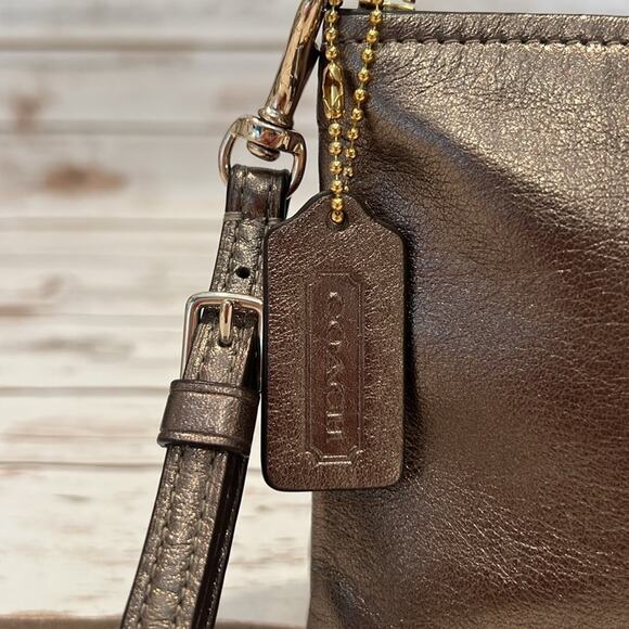 Coach Metallic Wristlet - Picture 3 of 11